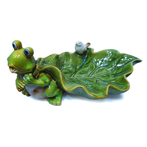Конфетница из керамики "Лягушка" №0002