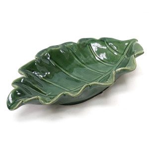 Конфетница из керамики "Лист" №2226