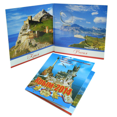 Альбом для коллекционных монет "Крым 2014" №06KP