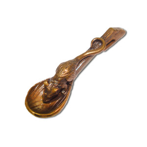 Оберег для кошелька "Мышь в ложке" №K27-1294