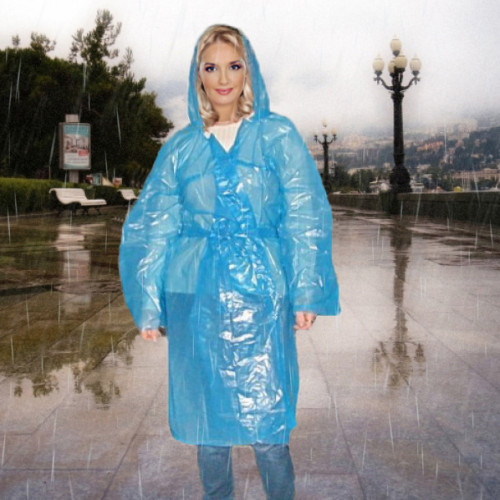 Плащ дождевик на поясе №2