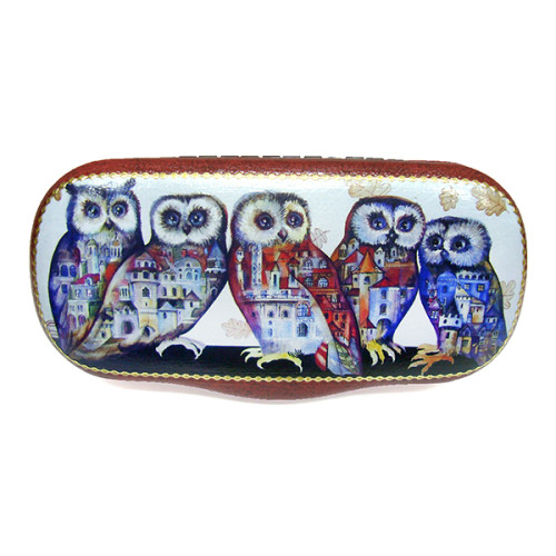 Футляр для очков "Совы" №115-165G