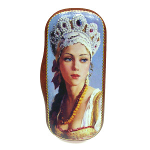 Футляр для очков "Девушка" №115-31F
