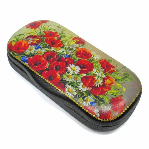 Футляр для очков "Цветы" №115-4C