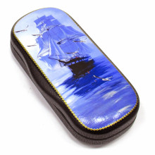 Футляры для очков из искусственной кожи