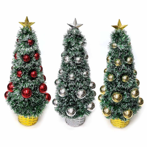 Елка искусственная настольная светящаяся №9246-4