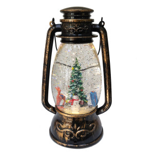 Новогодний фонарь музыкальный светящийся №ZY23