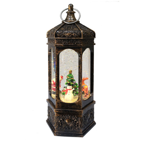 Новогодний фонарь музыкальный светящийся №ZY25