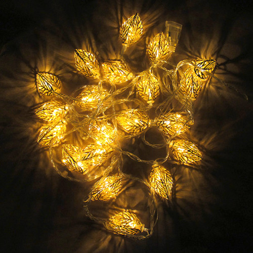 Светодиодная гирлянда LED 20 "Лист" №GUR-11 Светодиодная гирлянда LED 20 "Лист" №GUR-11