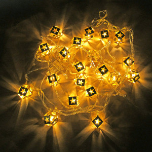 Светодиодная гирлянда LED 20 "Ромб звездочки" №GUR-14