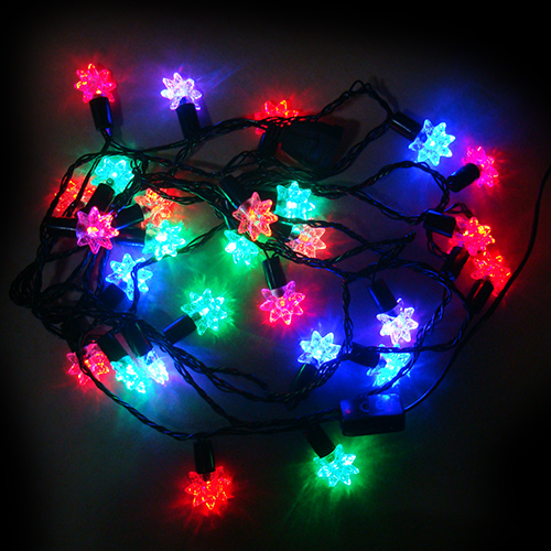 Светодиодная гирлянда LED 28 "Звёздочки" №6226-19