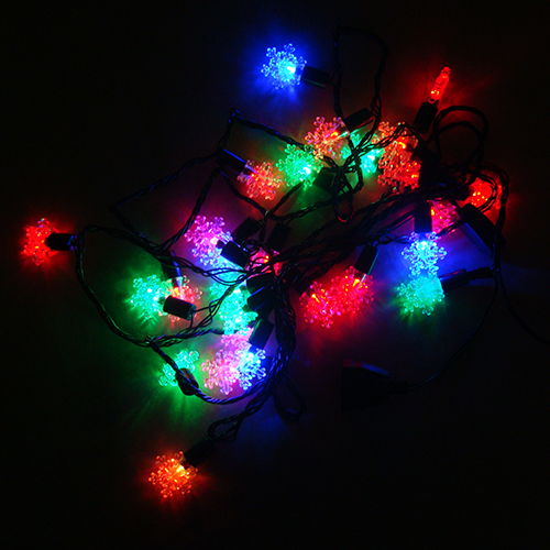 Светодиодная гирлянда LED 28 "Снежинка" №6226-20