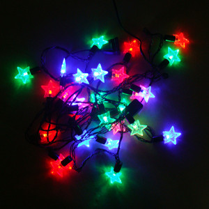 Светодиодная гирлянда LED 28 "Звёздочки" №6226-21