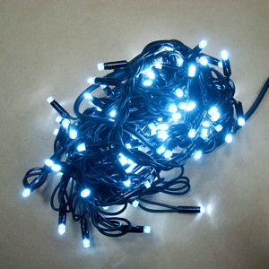 Уличная светодиодная гирлянда LED 100 "Нить" №6226-NC24