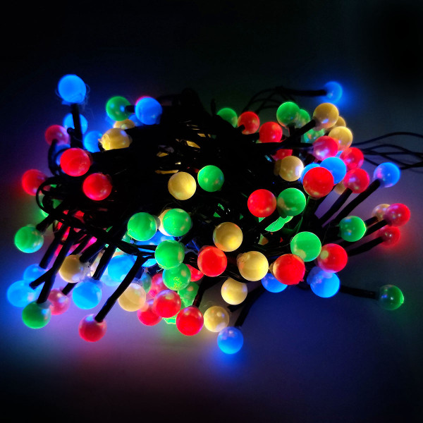 Светодиодная гирлянда LED 120 "Шарики" №6261-1 Светодиодная гирлянда LED 120 "Шарики" №6261-1