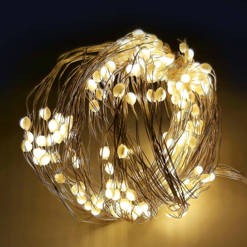 Светодиодная гирлянда нити "Роса" №6261-5