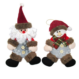 Игрушка на ёлку мягкая №YS2012-16