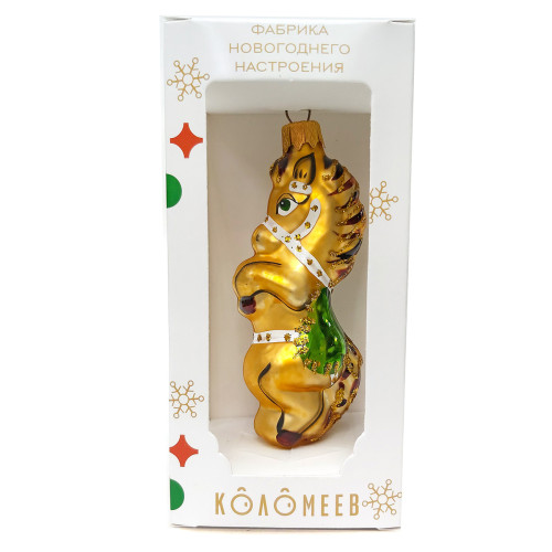 Ёлочная игрушка "Веселая лошадка" №FU-452