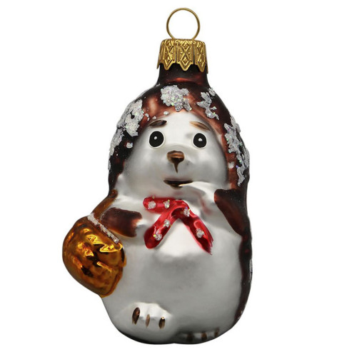 Ёлочная игрушка "Ёжик" в упаковке №FU-553