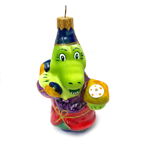 Ёлочная игрушка "Крокодил" №FU-557