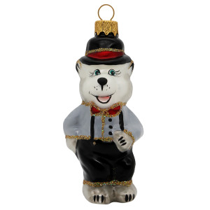 Ёлочная игрушка "Волк" в упаковке №FU-606