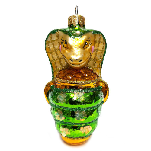 Ёлочная игрушка "Змея Кобра" №FU-780-1