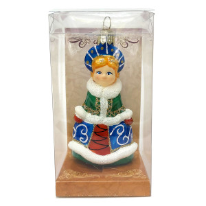 Ёлочная игрушка "Девочка-снегурочка" №FU4-2410