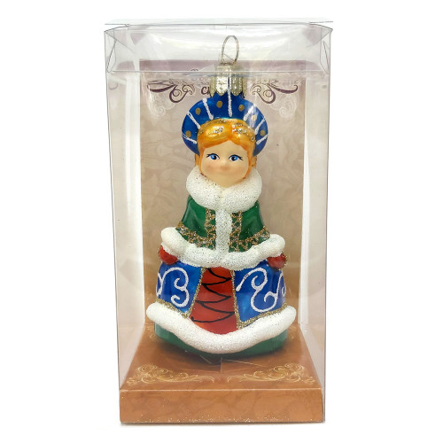 Ёлочная игрушка "Девочка-снегурочка" №FU4-2410