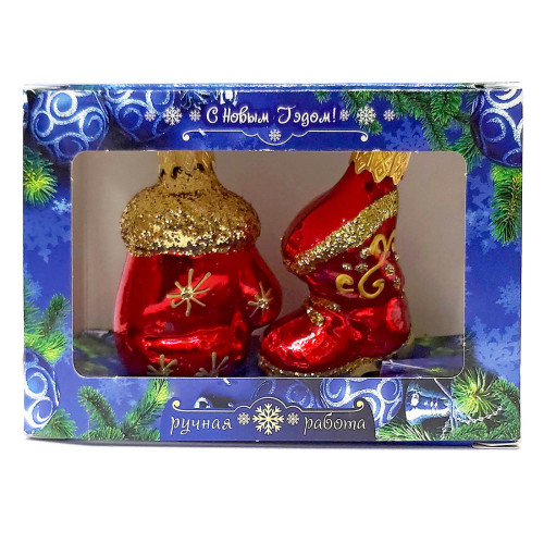 Набор ёлочных игрушек "Праздник" в упаковке №NF-2300
