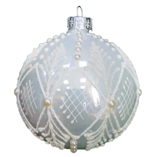 Ёлочная игрушка Шар "Роскошный" в упаковке №KU-100-201008