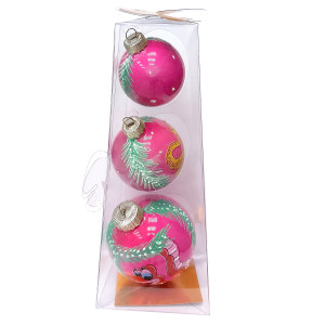 Набор ёлочных Шаров "Семейство змей" №KU-3-1201