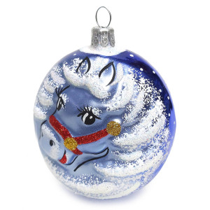 Ёлочная игрушка Зодиак "Лошаль" №C1151-26