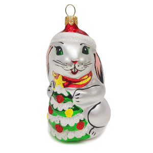 Ёлочная игрушка "Зайчик" №C1151-23