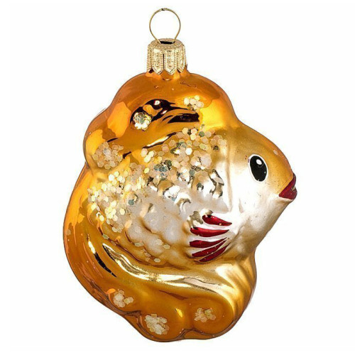 Ёлочная игрушка "Золотая рыбка" №C1364