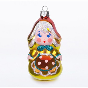Ёлочная игрушка "Красная шапочка" №C15