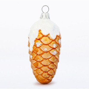 Ёлочная игрушка "Шишка кедровая" №C1520