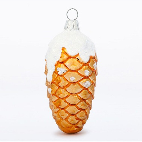 Ёлочная игрушка "Шишка кедровая" №C1520