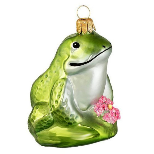 Ёлочная игрушка "Лягушка" №C2124