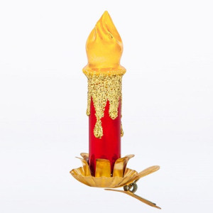 Ёлочная игрушка "Свеча" №C544