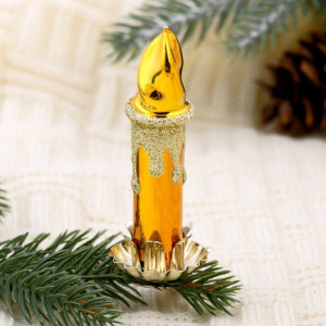 Ёлочная игрушка "Свеча" №C544