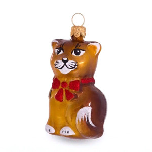Ёлочная игрушка "Котенок" №C838-23