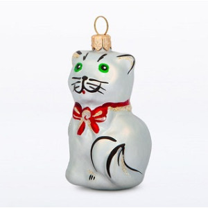 Ёлочная игрушка "Копилка Кошка" №C962