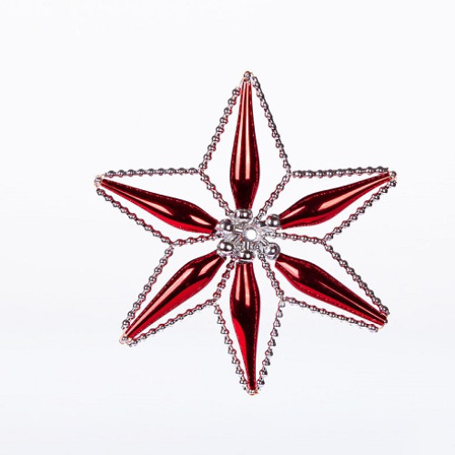 Ёлочная игрушка подвеска "Лучик" №C1585