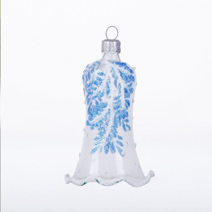 Ёлочная игрушка колокольчик "Веточка" №C1771