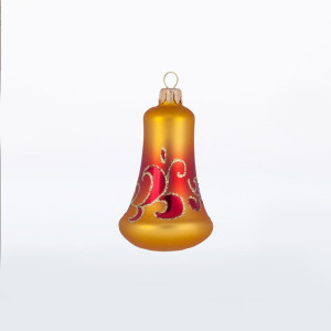 Ёлочная игрушка колокольчик "Вереск" №C574