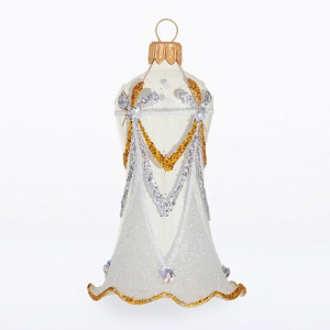 Ёлочная игрушка Колокольчик "Элегантный" №C2011