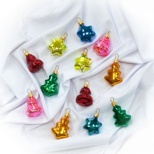 Набор ёлочных игрушек "Коллаж" №C1104