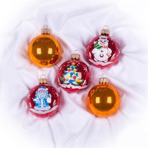 Набор ёлочных игрушек "Волшебство" №C1123