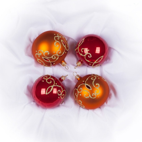 Набор ёлочных игрушек "Очарование" №C125