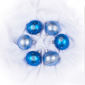 Набор ёлочных игрушек "Кристалл" №C130